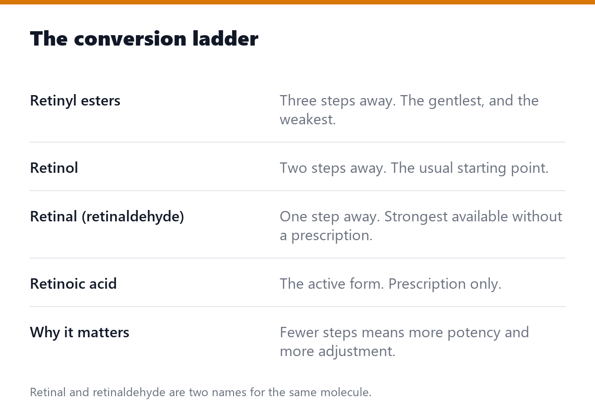 The conversion ladder